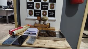 Polícia Civil localiza depósito de drogas enterrado em meio a mata em Canarana