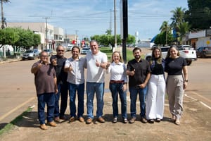 Em Denise e Nova Olímpia, Fávaro lança frigorífico municipal e vistoria asfalto