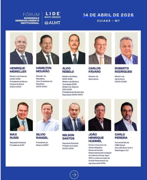 LIDE e ALMT reúnem Henrique Meirelles, Hamilton Mourão, Aldo Rebelo Max Ruasi e gigantes da política e da economia nacional para discutir o futuro de Mato Grosso em Cuiabá
