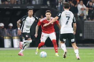 Corinthians perde para o Internacional e se aproxima da zona de rebaixamento