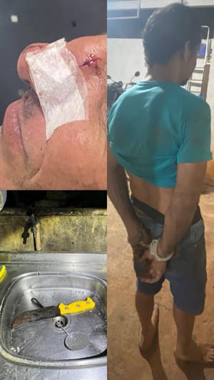 Homem é ferido com golpe de faca após briga e caso termina com três vítima em cidade MT