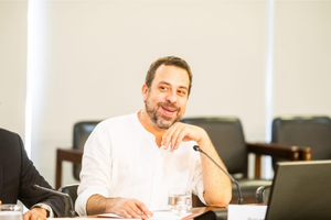 Recado do ministro Boulos: "Vem aí a primeira Conferência Nacional dos Objetivos de Desenvolvimento Sustentável"