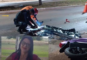 Motociclista morre e tem cabeça esmagada por caminhão durante acidente no interior de MT