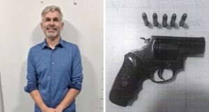Filho de pré-candidato ao Senado em MT é preso pela PRF com mandado por dívida de pensão e arma sem porte
