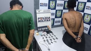 Tráfico desmantelado: denúncia de violência doméstica leva PM a prender foragido e desvendar ponto de drogas em Cuiabá