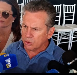 “Júlio Campos Tem 80 anos e está falando muita bobagem”, diz Mauro Mendes ao reagir à tentativa de barrar sua candidatura ao Senado e antecipação de convenção ”Ele não tem capacidade”