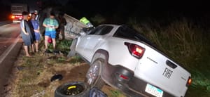 Van com funcionários da Nova Rota tomba e sequência de acidentes deixa 18 feridos em Lucas do Rio Verde