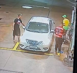 Dupla é presa após sequência de assaltos a três postos de combustíveis em Cuiabá; vítimas reconhecem um dos suspeitos