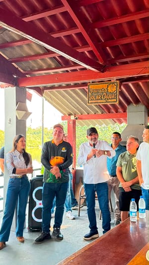 Aliança política ganha força no Araguaia durante agenda de Janaina Riva, Max Russi e Dr. João em São Félix