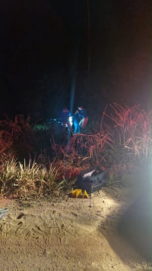 Motociclista é executado com três tiros nas costas e corpo encontrado em mata em MT