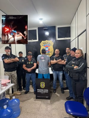 Último foragido de duplo homicídio com tortura em Goiás é preso em Cáceres após oito anos de buscas