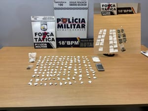 Menores consumindo álcool e drogas em tabacaria termina com 29 conduzidos e quatro presos em cidade de MT