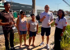 Pivetta determina construção de passarela na Avenida da FEB para proteger pedestres em VG