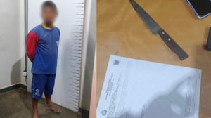 Menina de 10 anos pede socorro à PM após ameaças dentro de casa e acaba ferida por panela em Cuiabá