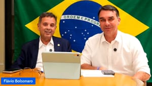 Eleger Zé Medeiros ao Senado é questão de honra e compromisso de Bolsonaro, afirma Flávio