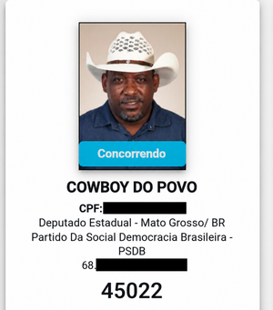 TRE-MT autoriza “Cowboy do Povo” a usar chapéu na urna e consolida entendimento sobre identidade sociocultural de candidatos