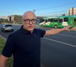 Pivetta mostra futura estação do BRT: “Climatização, ambiente, dignidade”