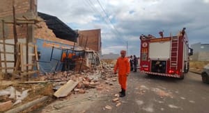 Idoso de 69 anos morre sob escombros e outra pessoa fica ferida após desabamento em Primavera do Leste