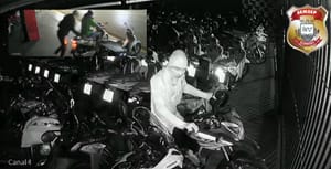 Encapuzados invadem loja, desligam energia e fogem com seis motos roubadas em Sorriso
