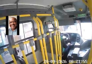 Pedestre corre para ponto de ônibus e morre atropelado por coletivo no Pedregal
