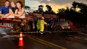 Donos da JK Embreagens morrem em acidente na BR-163 e filha fica em estado grave