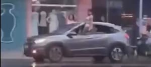 Mulheres seminuas aparecem em janelas de carro e surpreendem moradores em MT