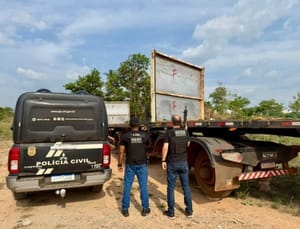 Carretas apreendidas pela Justiça são furtadas em MT e encontradas depenadas no Pará