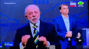 Debate entre Lula e Flávio faz Band superar Globo e atingir maior audiência desde 2022