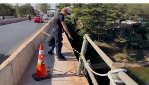 Após interdição por risco de desabamento, ponte de Cuiabá chega a 83% e deve ser liberada nas próximas semanas