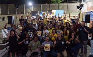 Artistas da Baixada Cuiabana declaram apoio a Flávio em encontro com Medeiros e Odílio