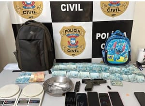 Polícia prende três e cumpre 16 mandados contra facção investigada por tráfico, extorsão e lavagem de dinheiro em MT