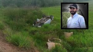 Estudante de Agronomia de 25 anos morre após Ranger capotar na MT-247; mulher e filho de 2 anos sobrevivem
