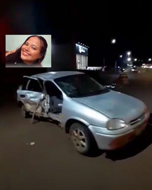 Jovem morre após carro capotar e atingir poste; motorista é levado à delegacia com embriaguez constatada em MT