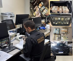 PF encontra maços de dinheiro, relógios de luxo e carros em buscas contra investigados do TCE-MT