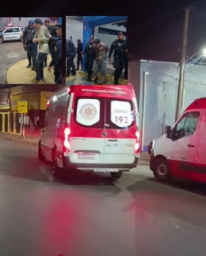 Bandidos fazem reféns, exigem PIX e acabam baleados pela PM durante assalto a clínica veterinária em Cuiabá